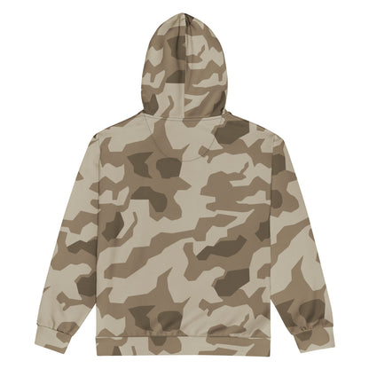 German Wolfenstein Afrika Korps Splinter CAMO Unisex zip hoodie