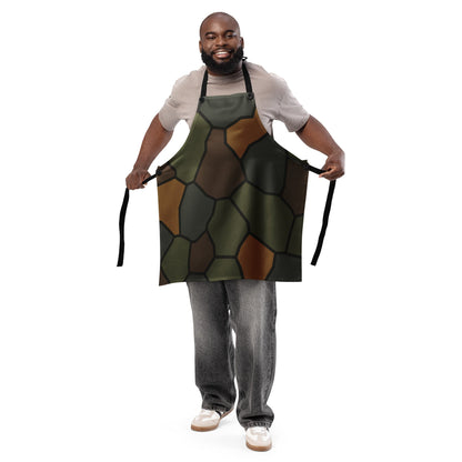 German WWI Turtle Shell Stahlhelm CAMO Apron