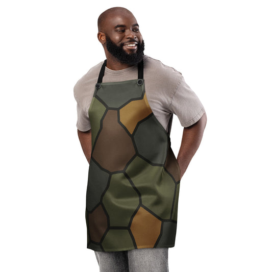 German WWI Turtle Shell Stahlhelm CAMO Apron
