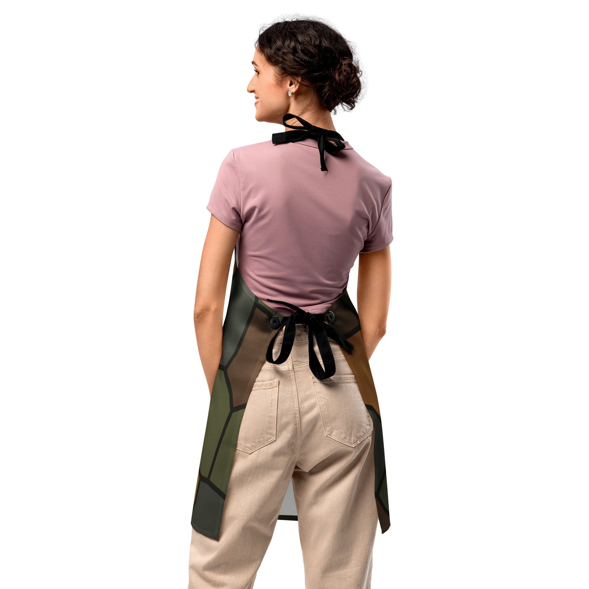 German WWI Turtle Shell Stahlhelm CAMO Apron