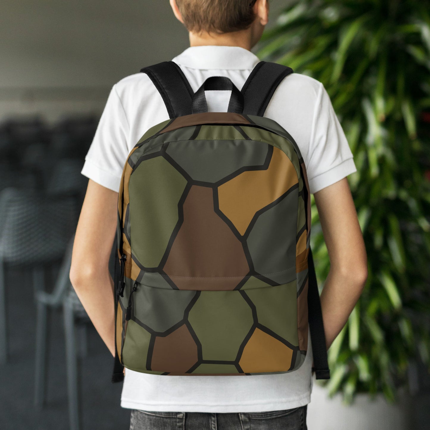 German World War I Turtle Shell Stahlhelm Helmet CAMO Backpack