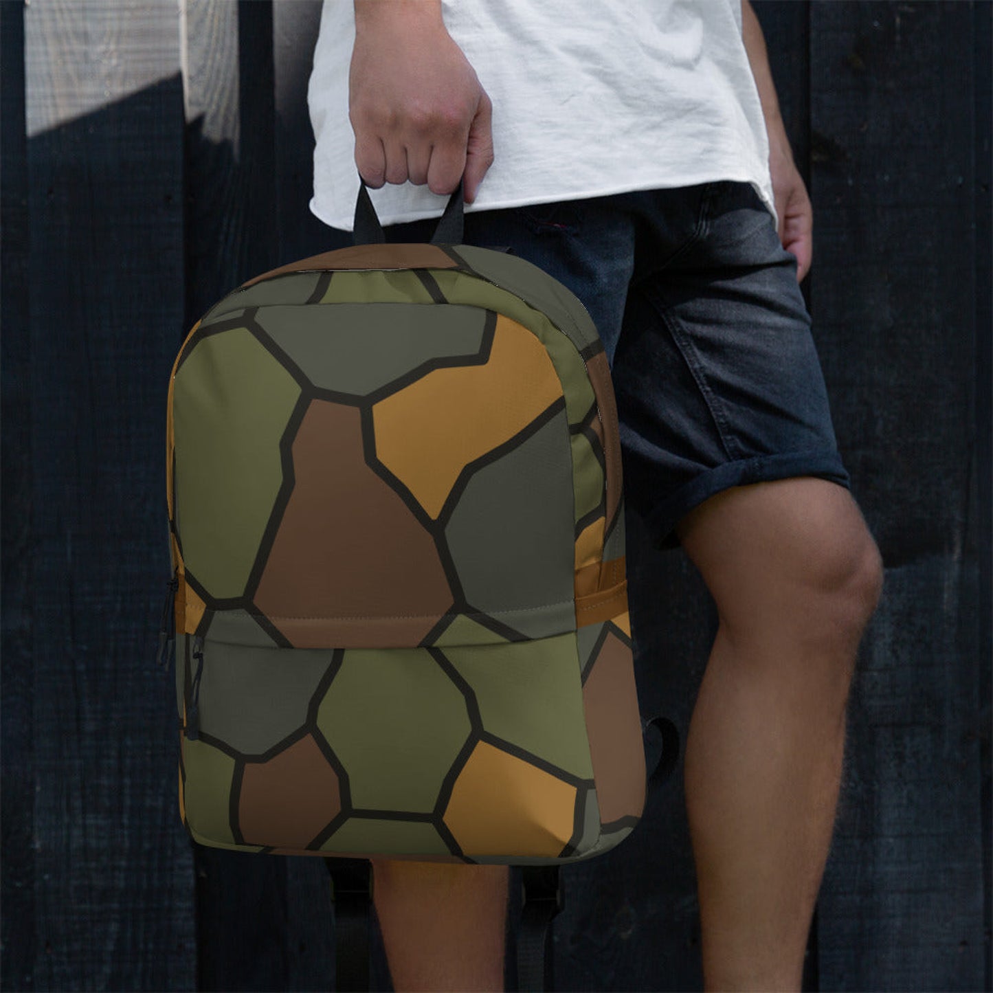 German World War I Turtle Shell Stahlhelm Helmet CAMO Backpack