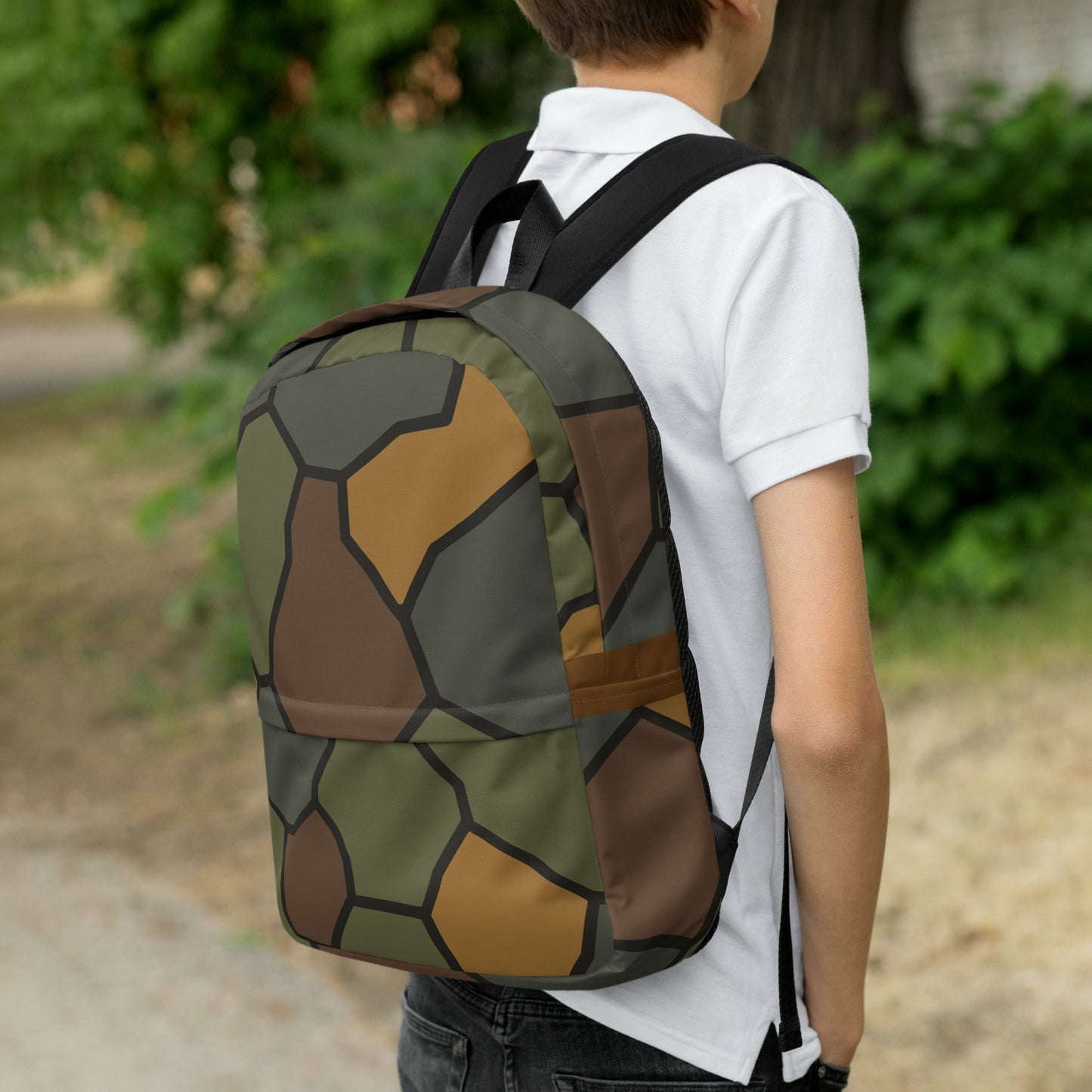 German World War I Turtle Shell Stahlhelm Helmet CAMO Backpack