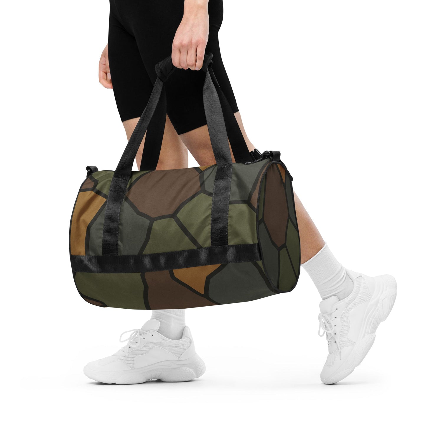 German WWI Turtle Shell Stahlhelm CAMO Gym Bag