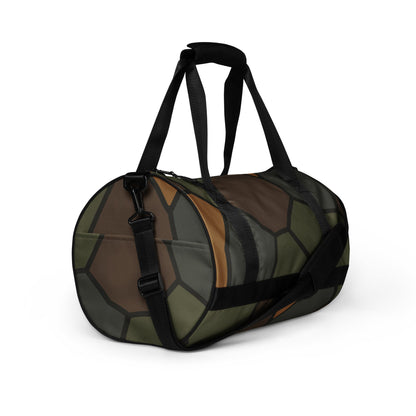 German WWI Turtle Shell Stahlhelm CAMO Gym Bag