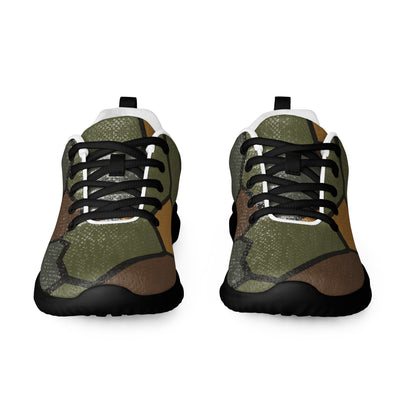 German WWI Turtle Shell Stahlhelm CAMO Mens Athletic Shoes