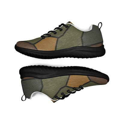 German WWI Turtle Shell Stahlhelm CAMO Mens Athletic Shoes