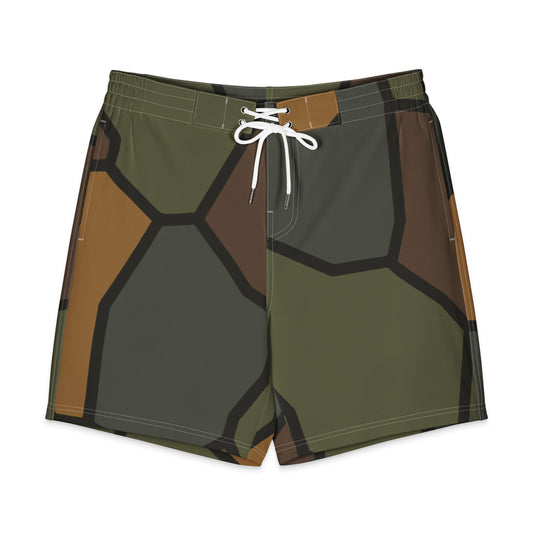 German World War I Stahlhelm Helmet CAMO Men’s Board Shorts - 2XS