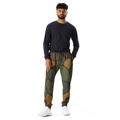 German WWI Turtle Shell Stahlhelm CAMO Mens Joggers