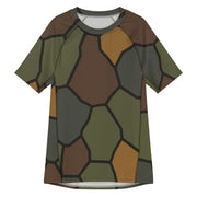Turtle Shell Stahlhelm CAMO Mens Short-Sleeve Rash Guard - 2XS - SS