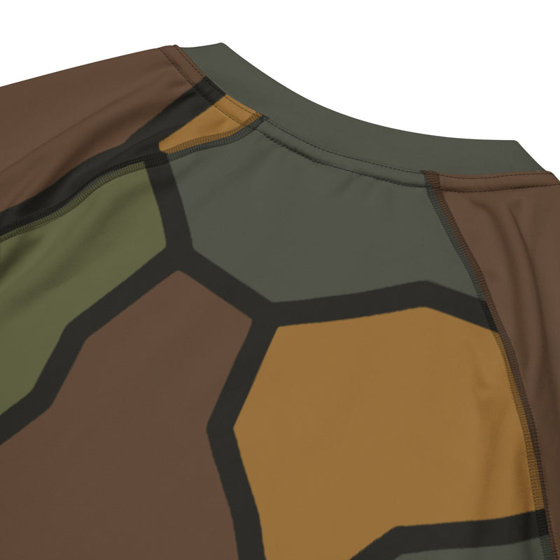 Turtle Shell Stahlhelm CAMO Mens Short-Sleeve Rash Guard - SS