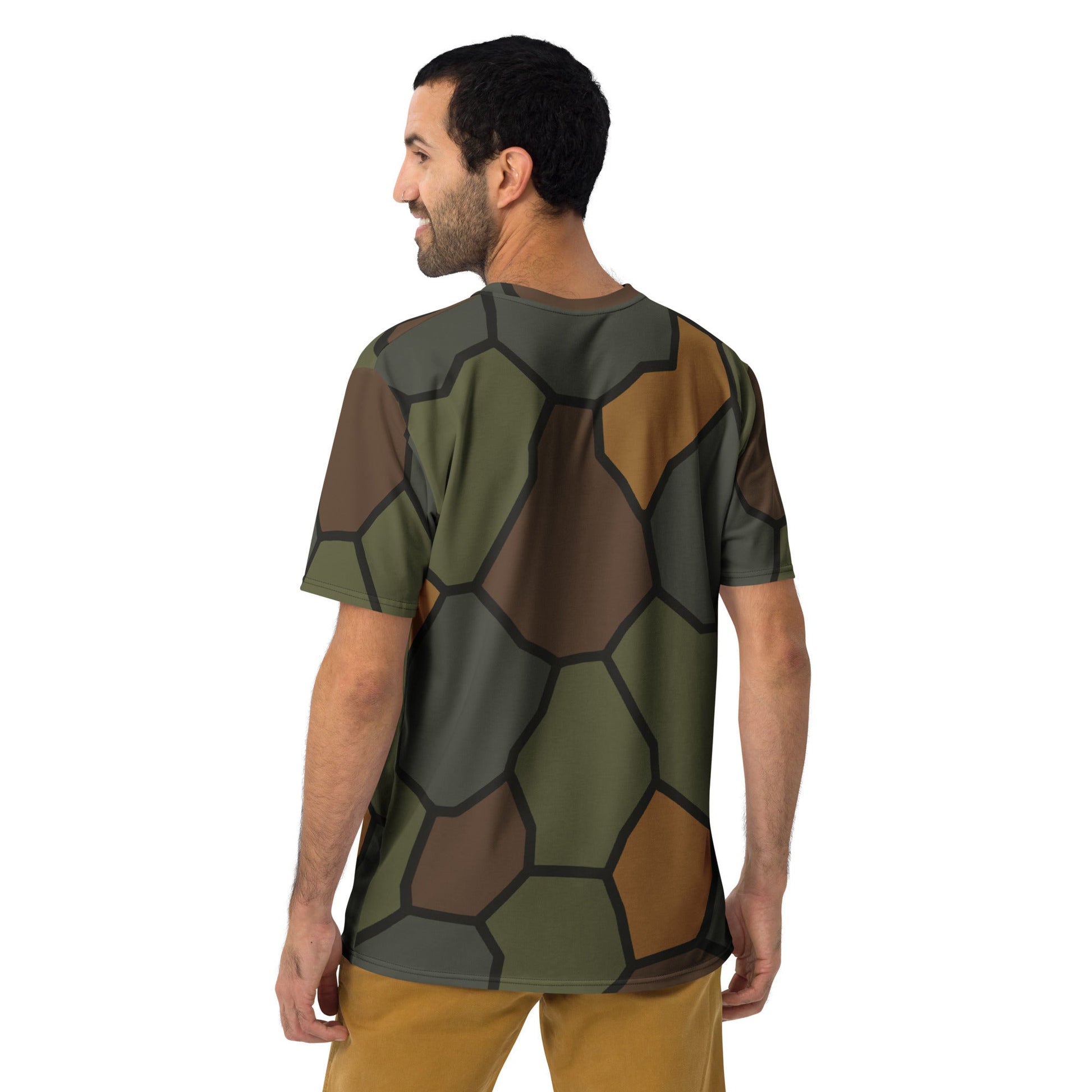 German World War I Stahlhelm Helmet CAMO Mens T-Shirt