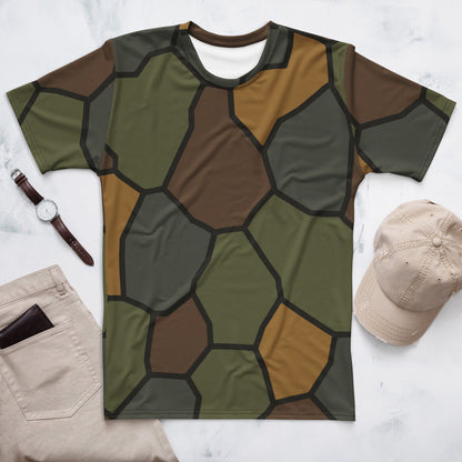 German World War I Stahlhelm Helmet CAMO Mens T-Shirt - XS