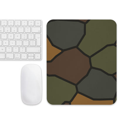 German World War I Turtle Shell Stahlhelm Helmet CAMO Mouse pad