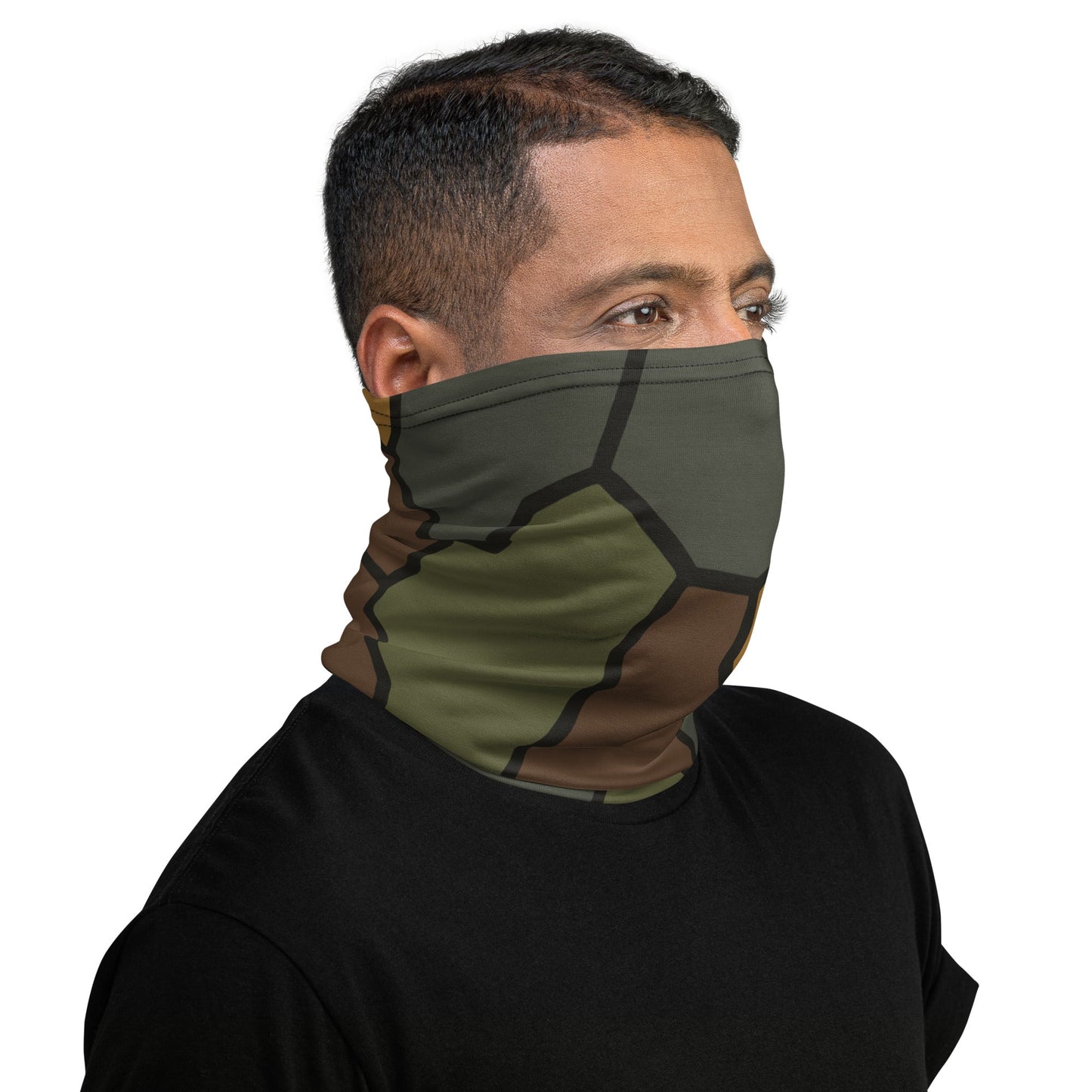 German WWI Turtle Shell Stahlhelm CAMO Neck Gaiter - Gaiters