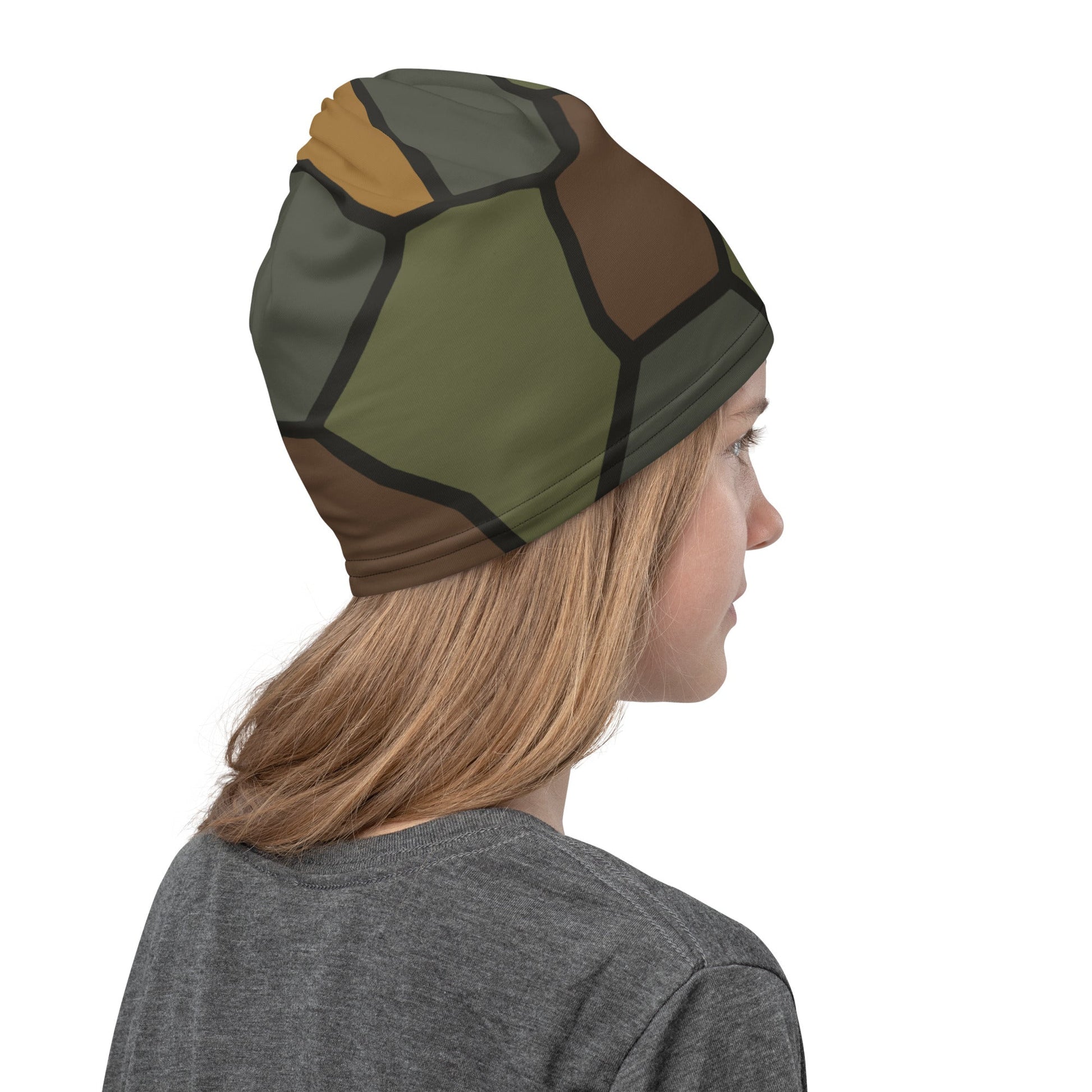 German WWI Turtle Shell Stahlhelm CAMO Neck Gaiter - Gaiters
