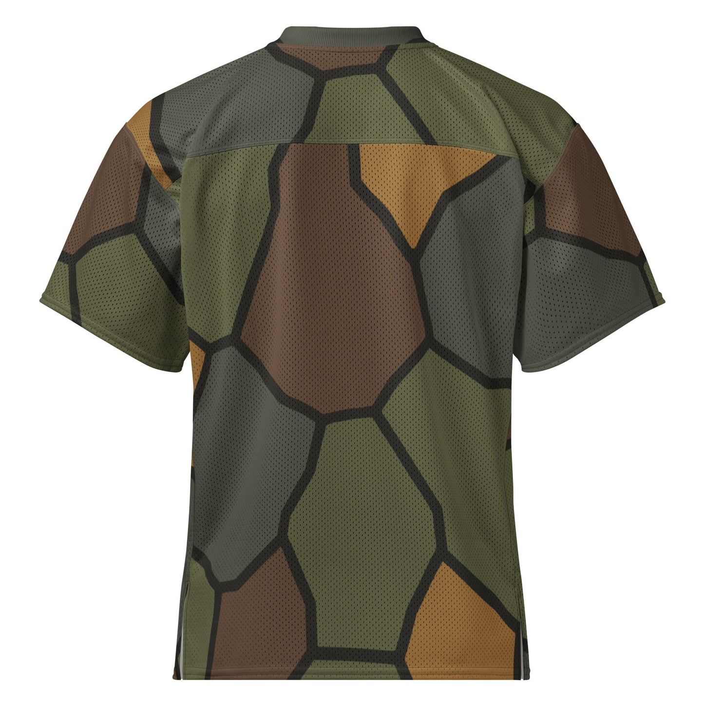 German WWI Turtle Shell Stahlhelm CAMO Unisex American Football Jersey