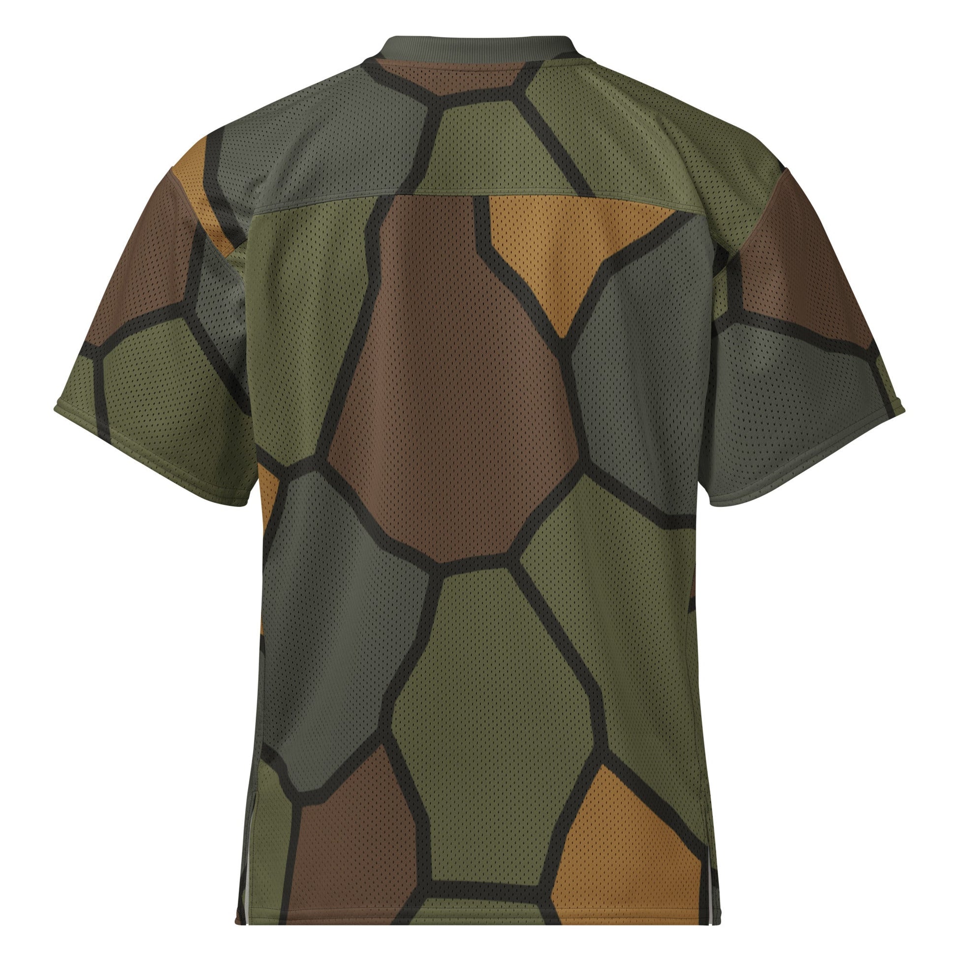 German WWI Turtle Shell Stahlhelm CAMO Unisex American Football Jersey
