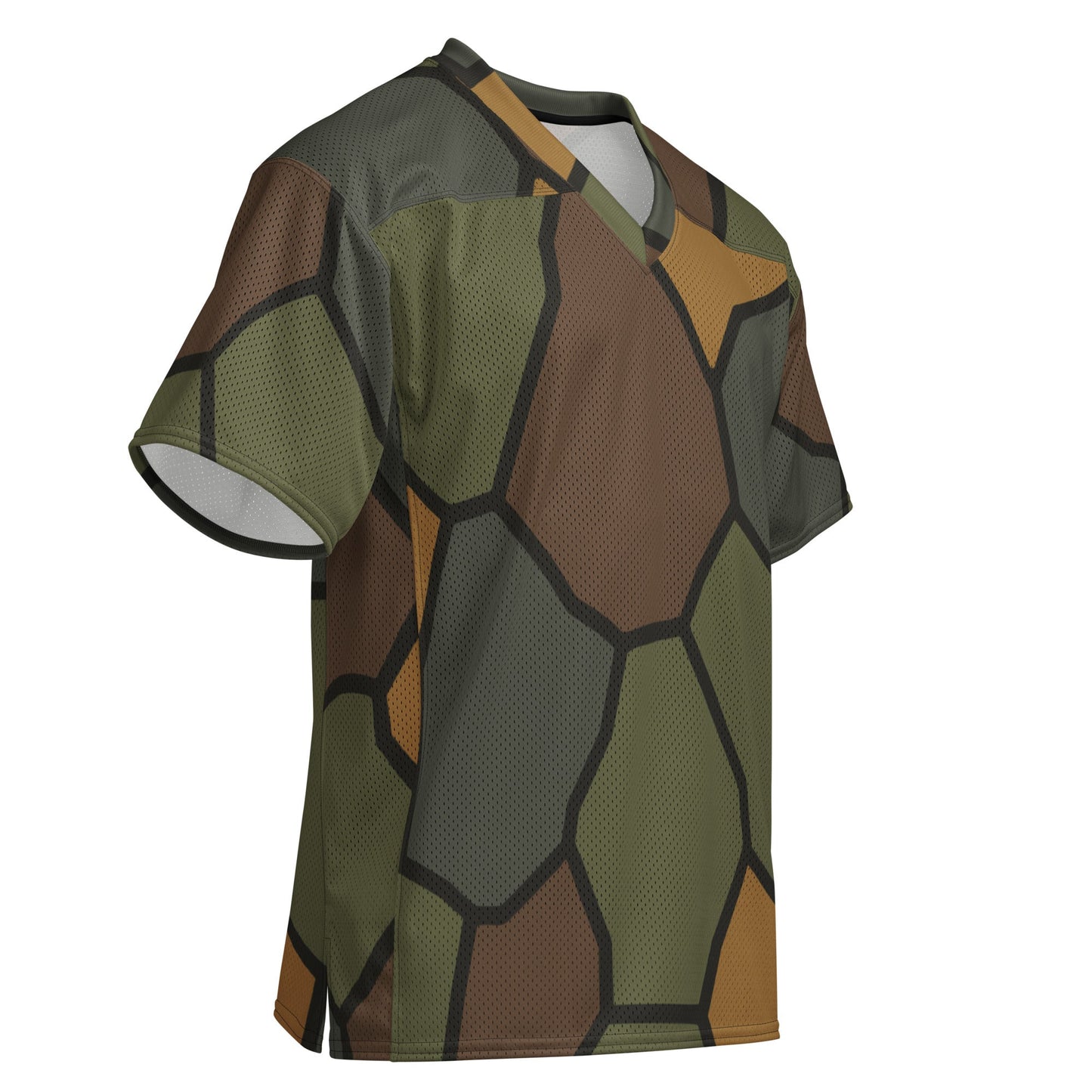 German WWI Turtle Shell Stahlhelm CAMO Unisex American Football Jersey
