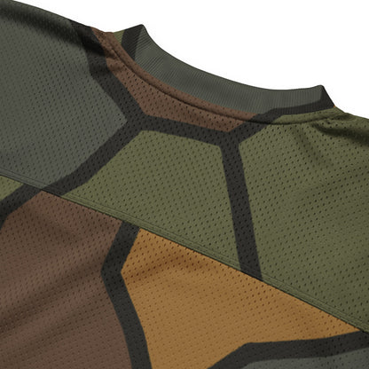 German WWI Turtle Shell Stahlhelm CAMO Unisex American Football Jersey