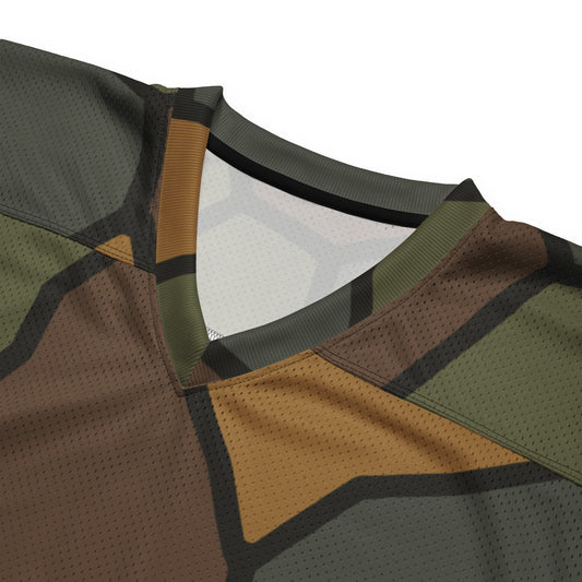 German WWI Turtle Shell Stahlhelm CAMO Unisex American Football Jersey