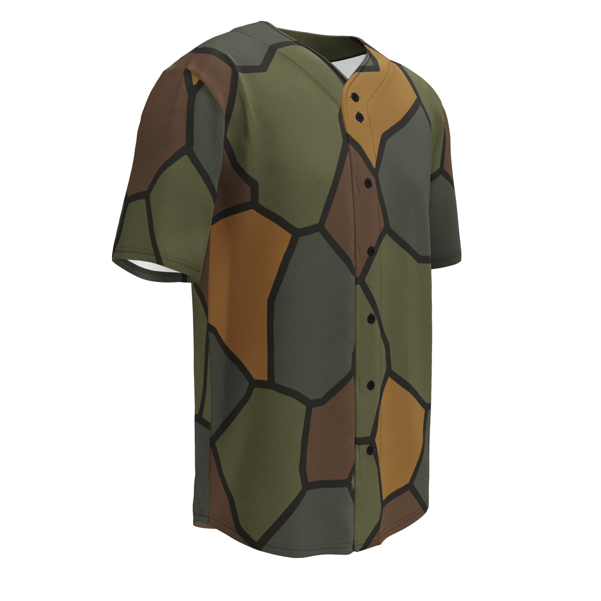 German World War I Turtle Shell Stahlhelm Helmet CAMO Unisex Baseball Jersey