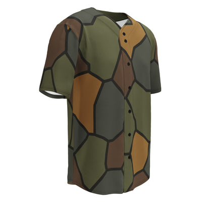 German World War I Turtle Shell Stahlhelm Helmet CAMO Unisex Baseball Jersey