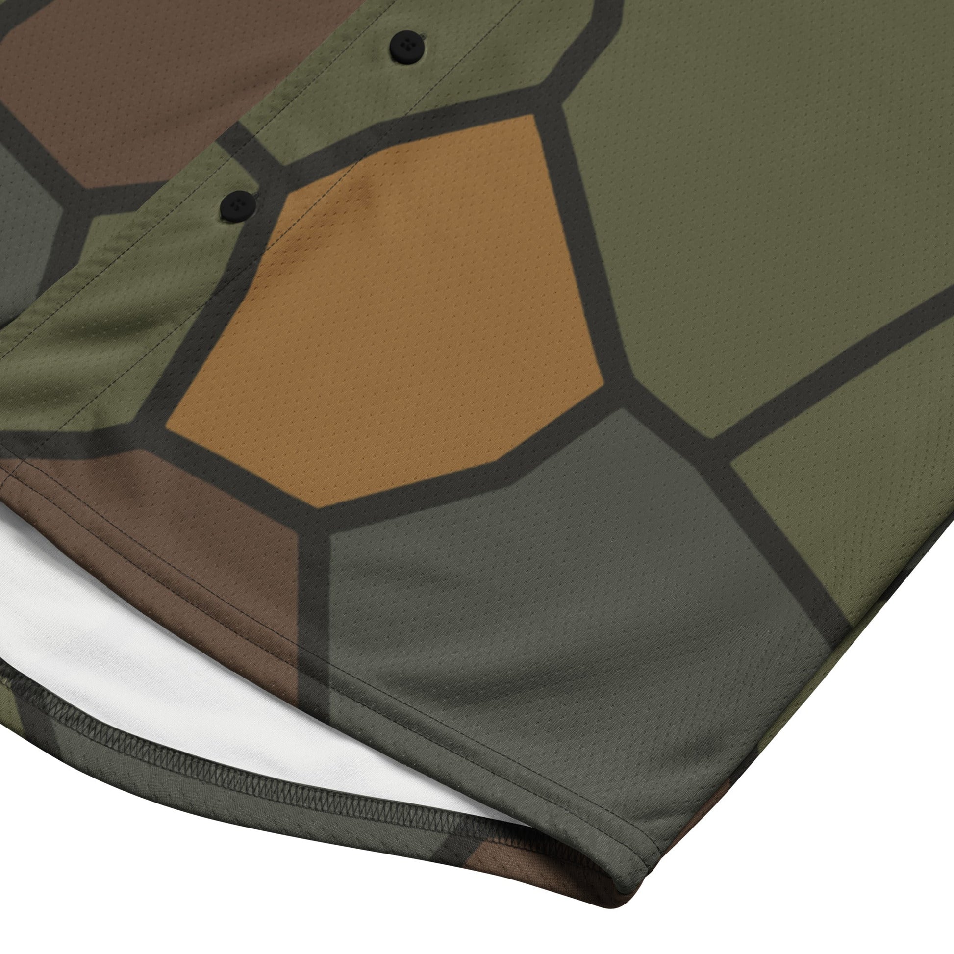German World War I Turtle Shell Stahlhelm Helmet CAMO Unisex Baseball Jersey