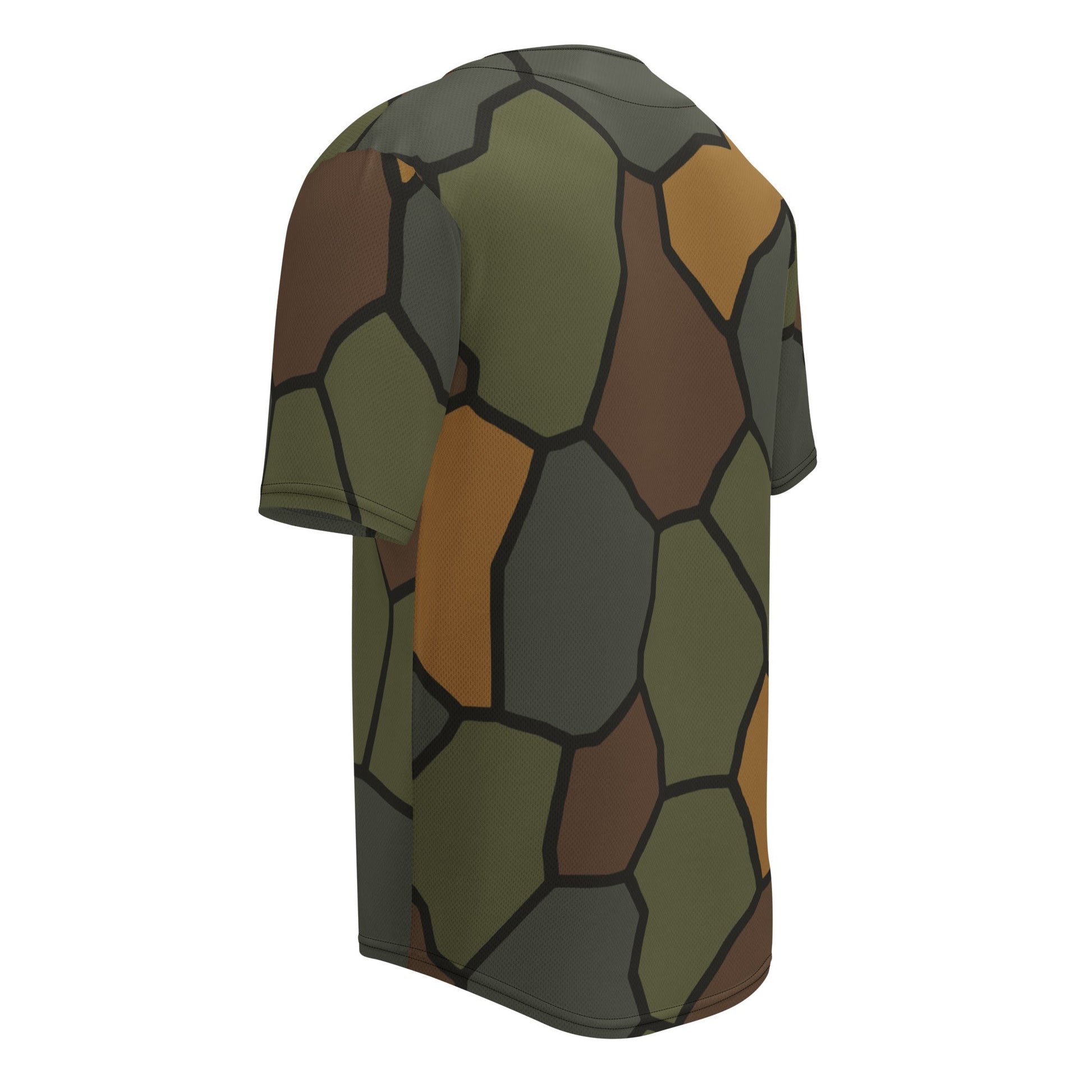 German World War I Turtle Shell Stahlhelm Helmet CAMO Unisex Baseball Jersey