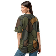 Turtle Shell Stahlhelm CAMO Unisex Baseball Jersey