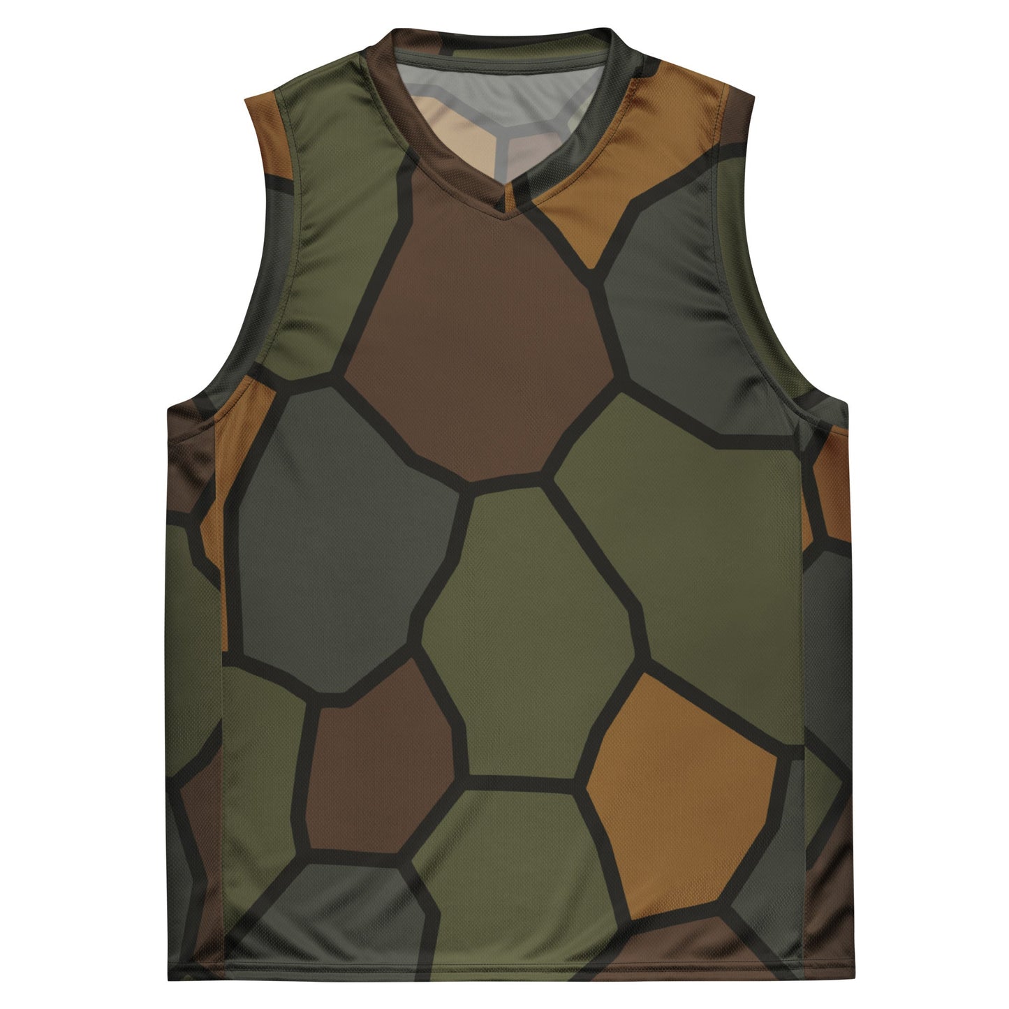 German World War I Turtle Shell Stahlhelm Helmet CAMO Unisex Basketball Jersey