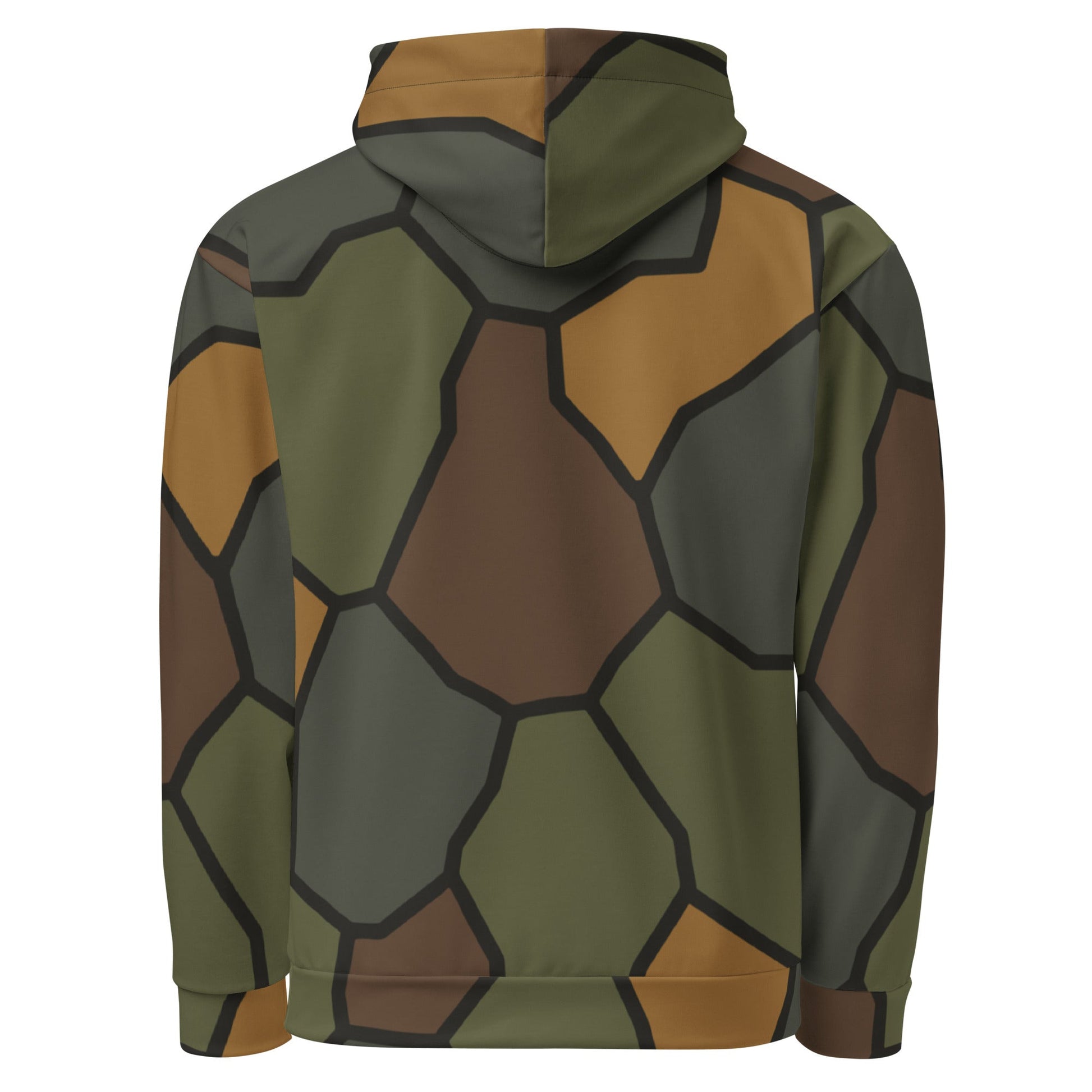 German World War I Turtle Shell Stahlhelm Helmet CAMO Unisex Hoodie