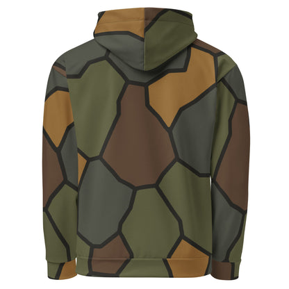 German World War I Turtle Shell Stahlhelm Helmet CAMO Unisex Hoodie