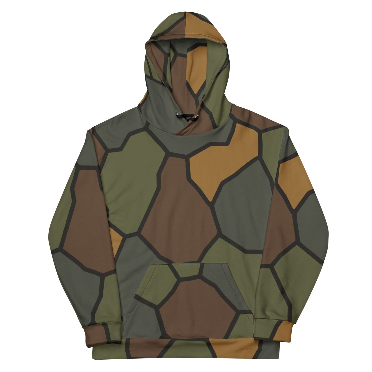 German World War I Turtle Shell Stahlhelm Helmet CAMO Unisex Hoodie