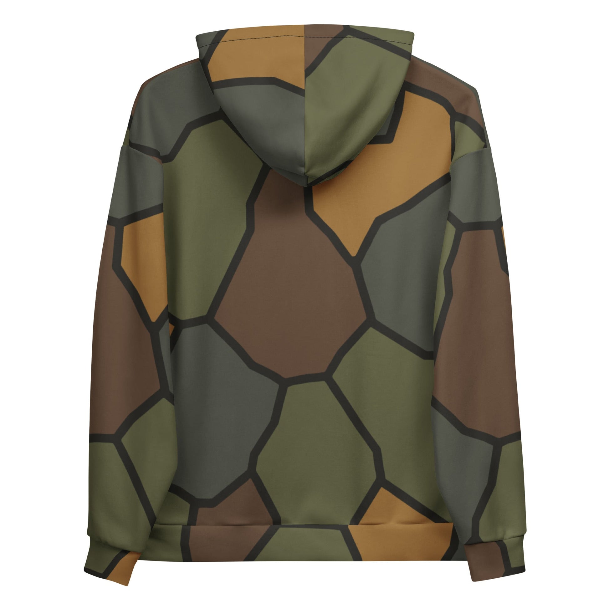 German World War I Turtle Shell Stahlhelm Helmet CAMO Unisex Hoodie