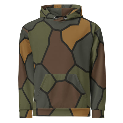 German World War I Turtle Shell Stahlhelm Helmet CAMO Unisex Hoodie
