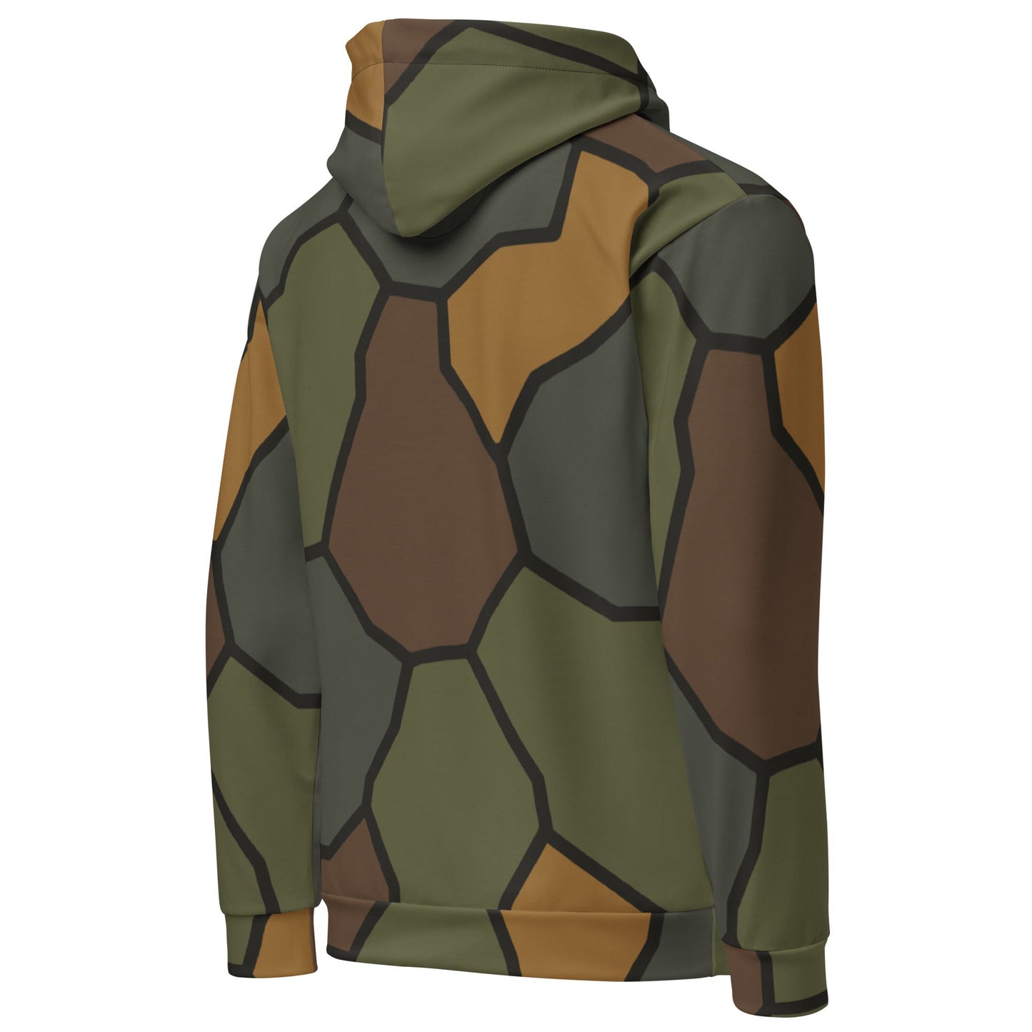 German World War I Turtle Shell Stahlhelm Helmet CAMO Unisex Hoodie
