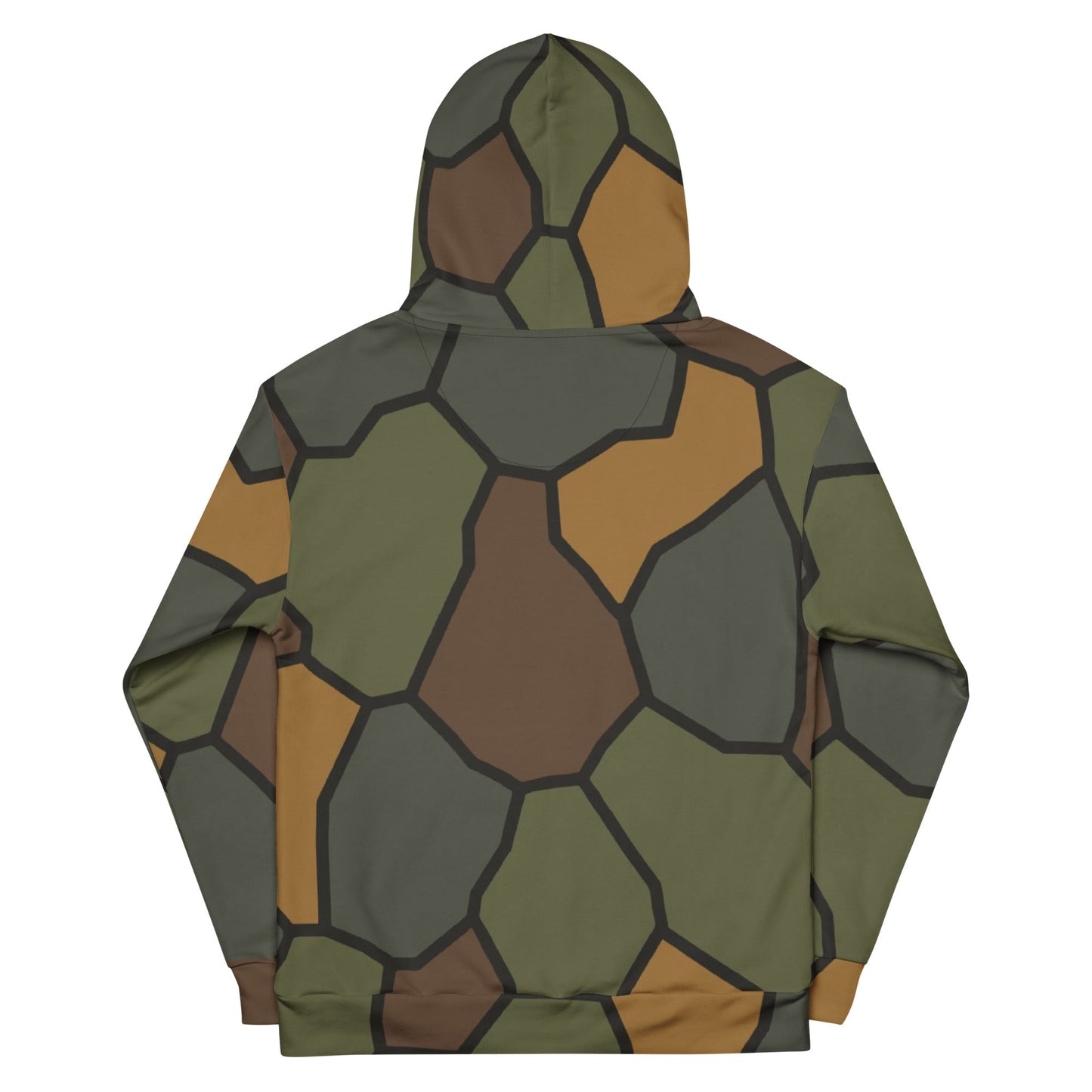 German World War I Turtle Shell Stahlhelm Helmet CAMO Unisex Hoodie