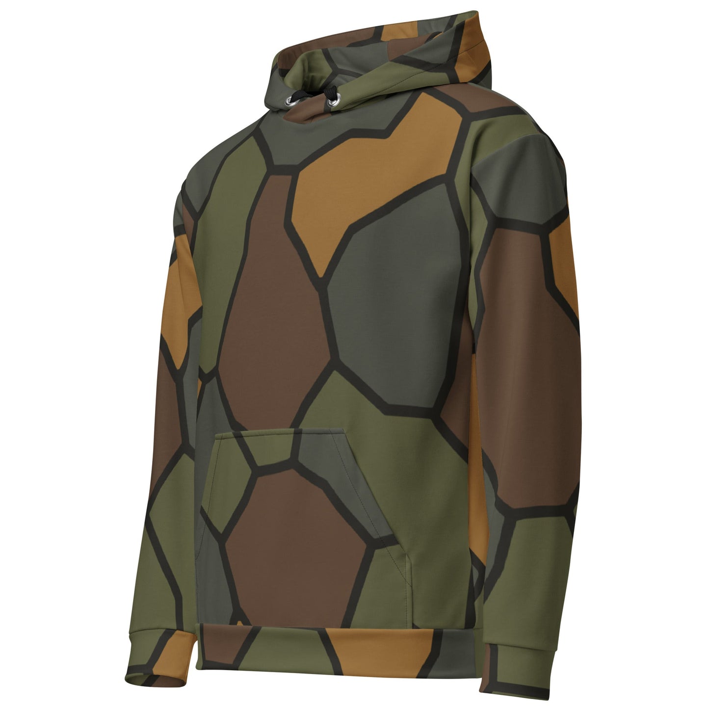 German World War I Turtle Shell Stahlhelm Helmet CAMO Unisex Hoodie