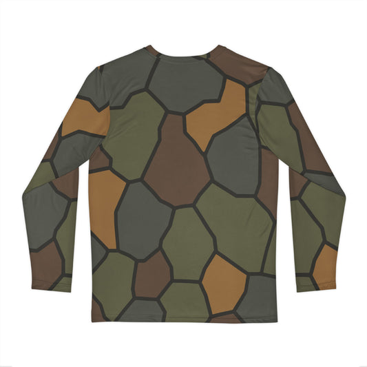 German WWI Turtle Shell Stahlhelm CAMO Unisex Long-Sleeve Shirt