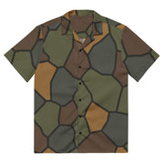 Turtle Shell Stahlhelm CAMO Unisex Short-Sleeve Button Shirt - Button-Up