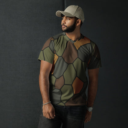 German World War I Stahlhelm Helmet CAMO Unisex Sports Jersey