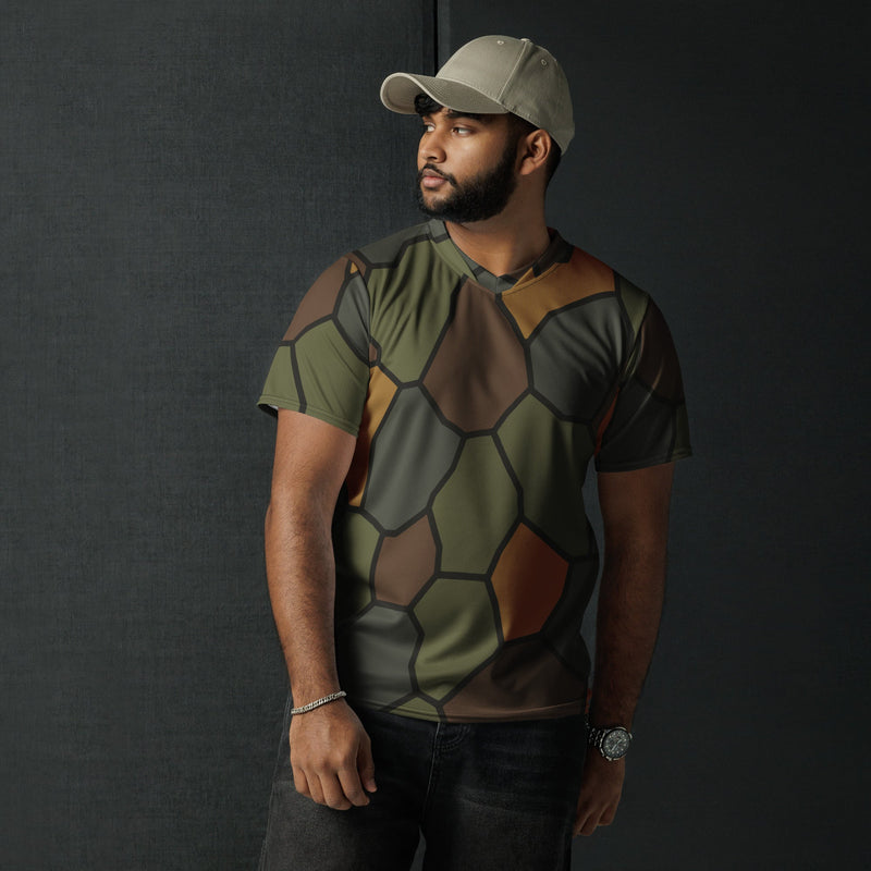 Turtle Shell Stahlhelm CAMO Unisex Sports Jersey