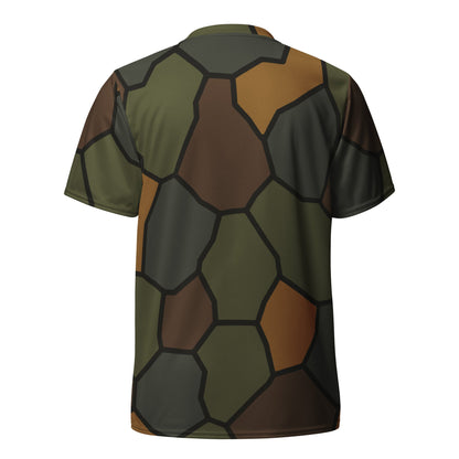 German World War I Stahlhelm Helmet CAMO Unisex Sports Jersey