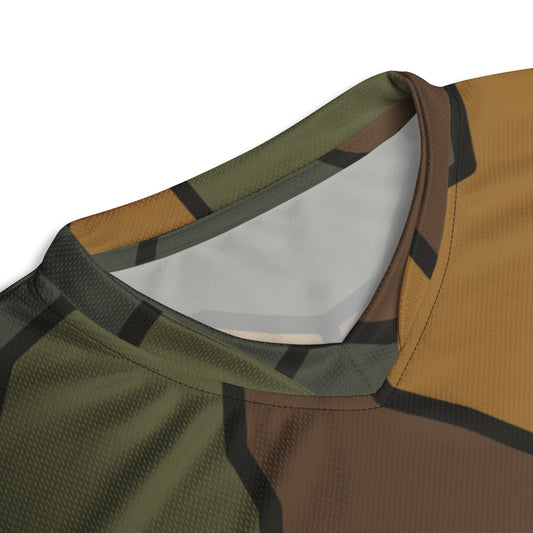 German World War I Stahlhelm Helmet CAMO Unisex Sports Jersey