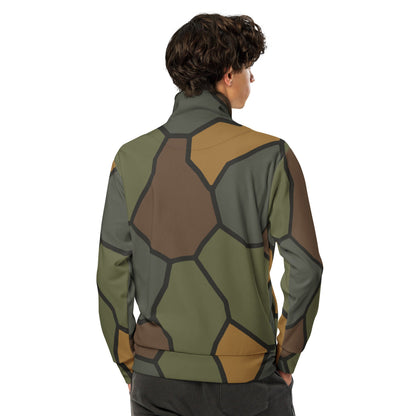German WWI Turtle Shell Stahlhelm CAMO Unisex Track Jacket