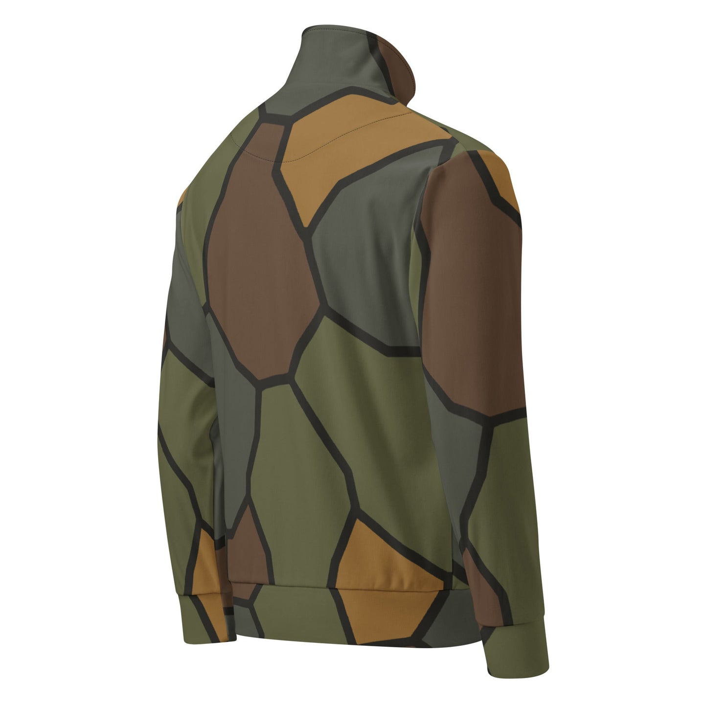 German WWI Turtle Shell Stahlhelm CAMO Unisex Track Jacket