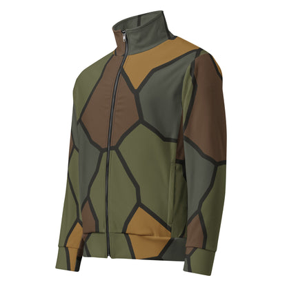 German WWI Turtle Shell Stahlhelm CAMO Unisex Track Jacket