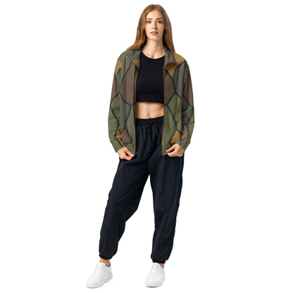 German WWI Turtle Shell Stahlhelm CAMO Unisex Track Jacket