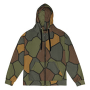 Turtle Shell Stahlhelm CAMO Unisex Zip Hoodie - 2XS
